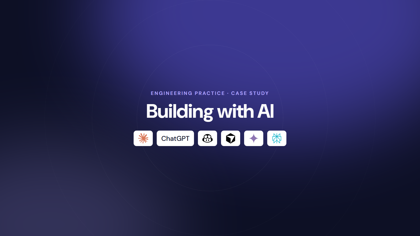 Building with AI product screenshot