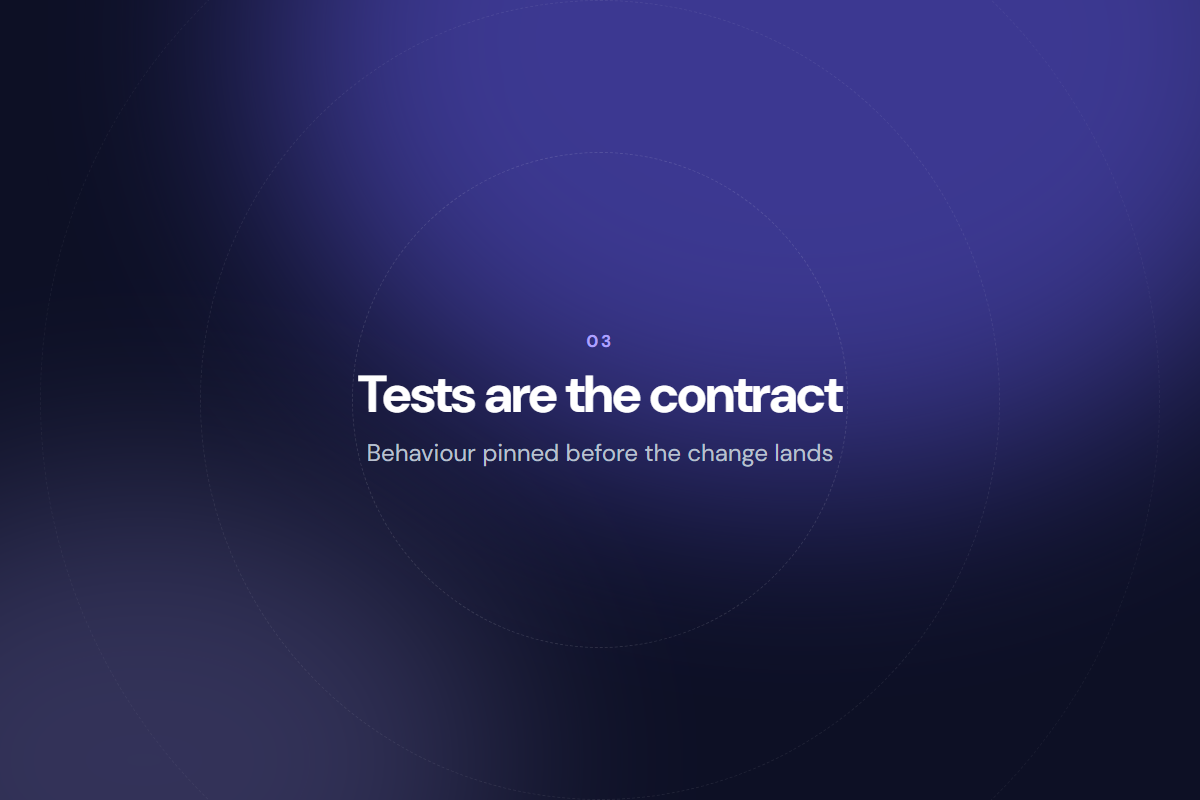 Product interface screenshot